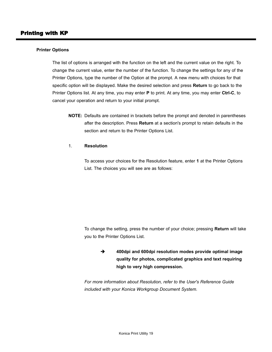 Konica Minolta Konica Print Utility KP User Manual | Page 22 / 52