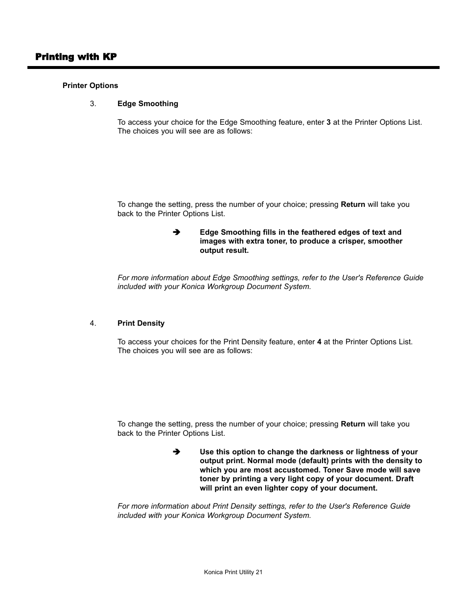 Konica Minolta Konica Print Utility KP User Manual | Page 24 / 52