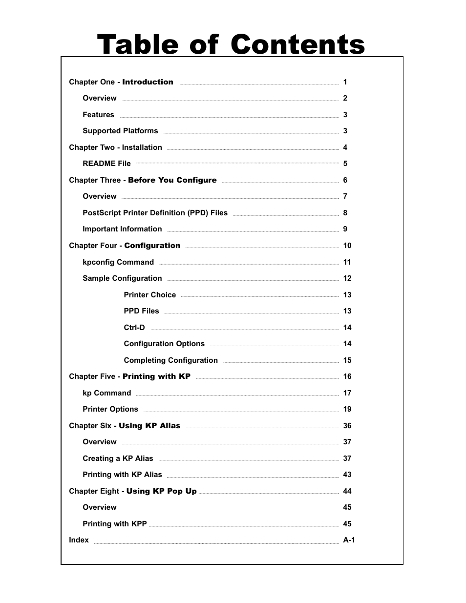 Konica Minolta Konica Print Utility KP User Manual | Page 3 / 52