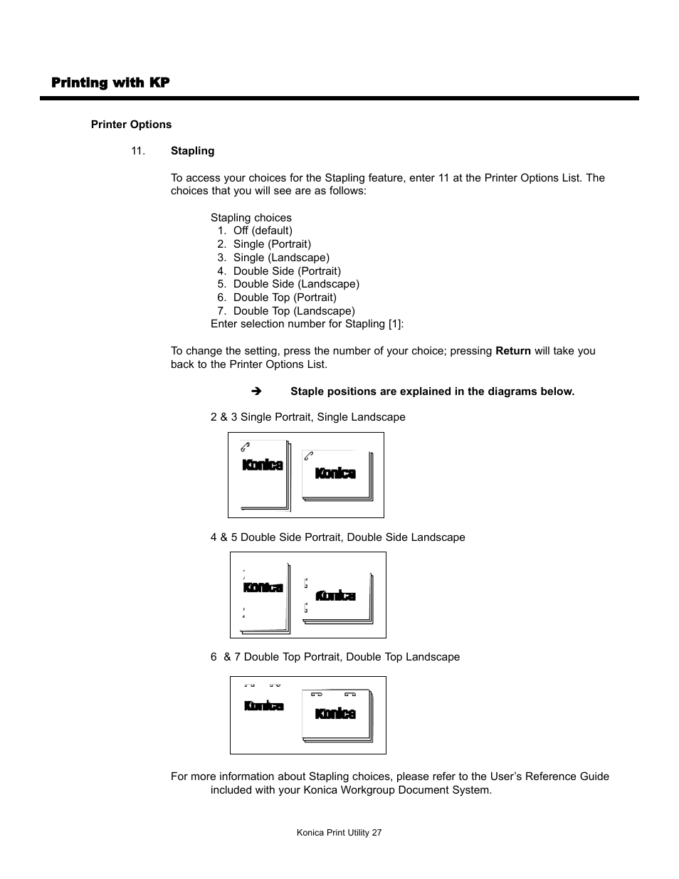 Konica Minolta Konica Print Utility KP User Manual | Page 30 / 52