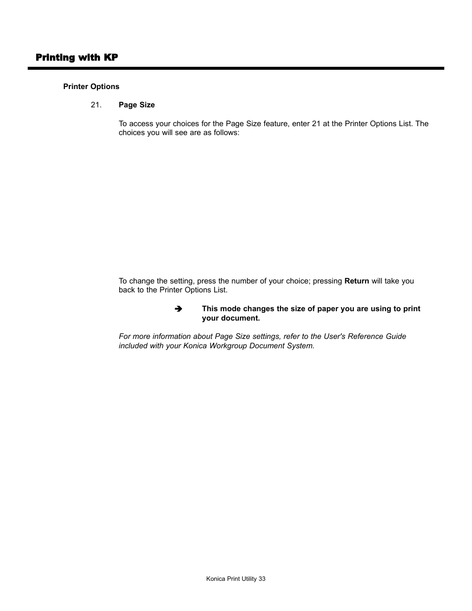 Konica Minolta Konica Print Utility KP User Manual | Page 36 / 52