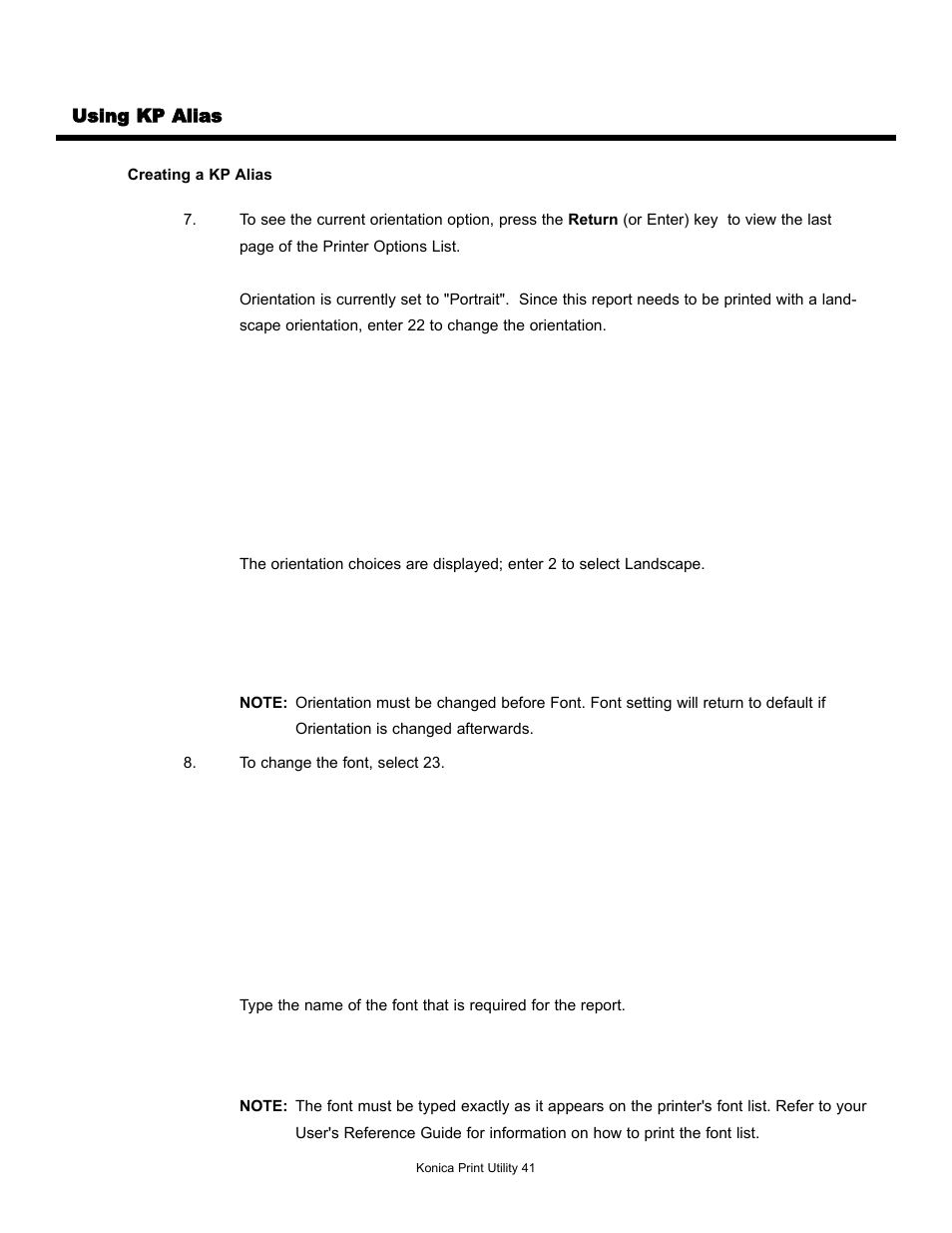 Konica Minolta Konica Print Utility KP User Manual | Page 44 / 52