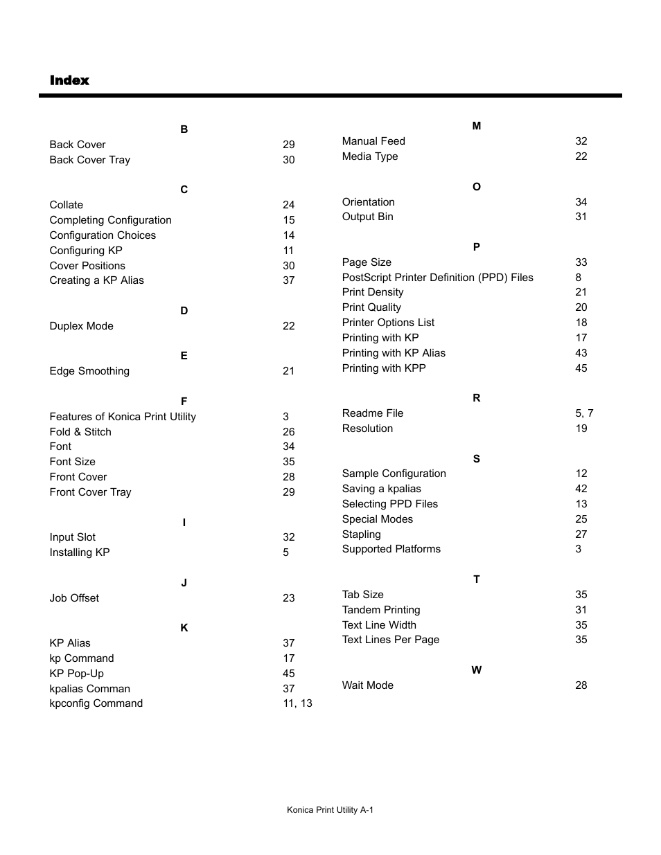 Konica Minolta Konica Print Utility KP User Manual | Page 51 / 52