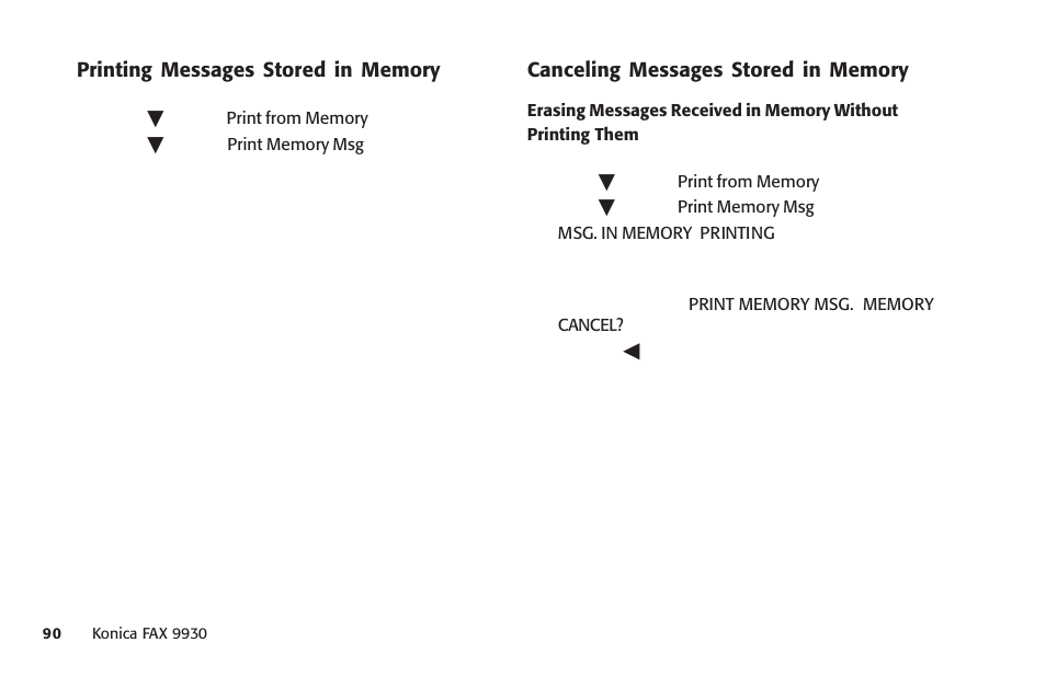 Konica Minolta Fax 9930 User Manual | Page 105 / 249