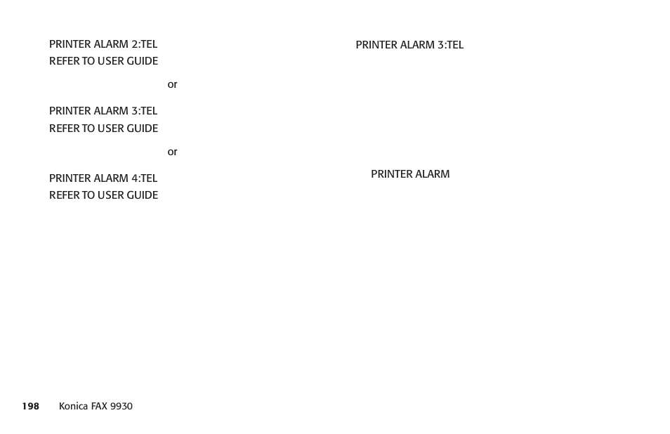 Konica Minolta Fax 9930 User Manual | Page 213 / 249