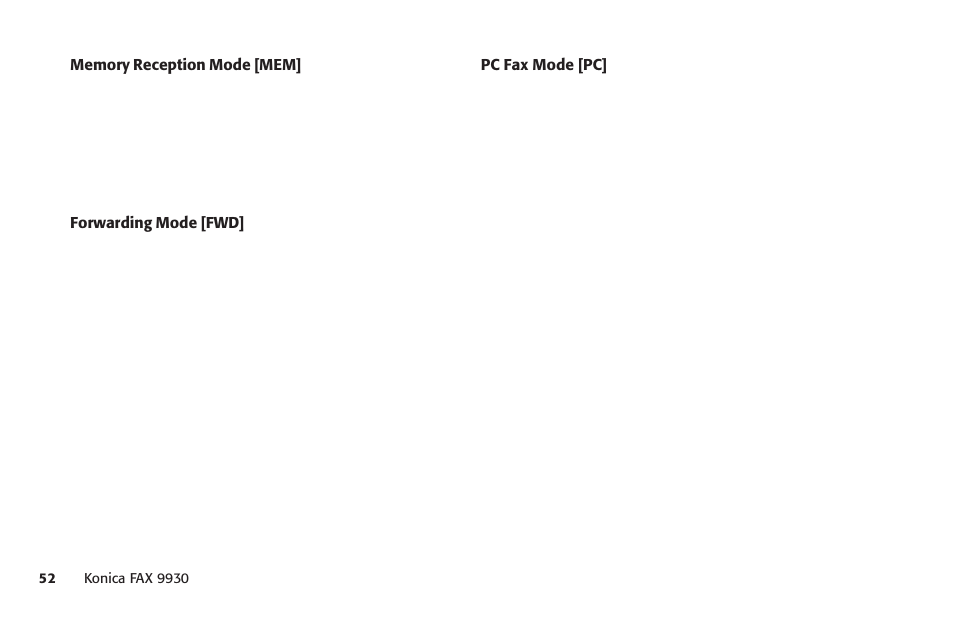 Konica Minolta Fax 9930 User Manual | Page 67 / 249