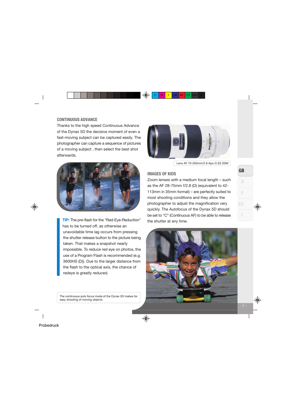 Df gb i es | Konica Minolta Dynax 5D User Manual | Page 8 / 27