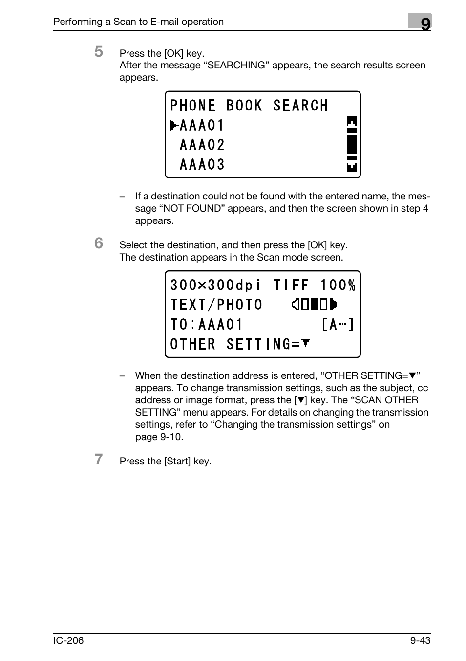 Konica Minolta bizhub 163 User Manual | Page 258 / 362