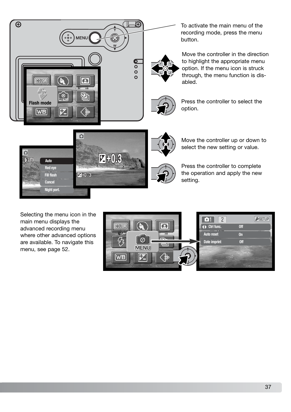 Konica Minolta DiMAGE X21 User Manual | Page 37 / 112