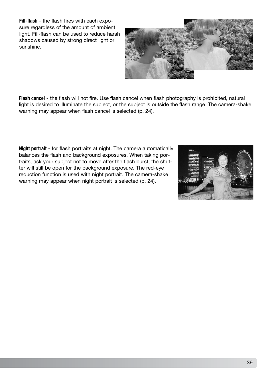 Konica Minolta DiMAGE X21 User Manual | Page 39 / 112