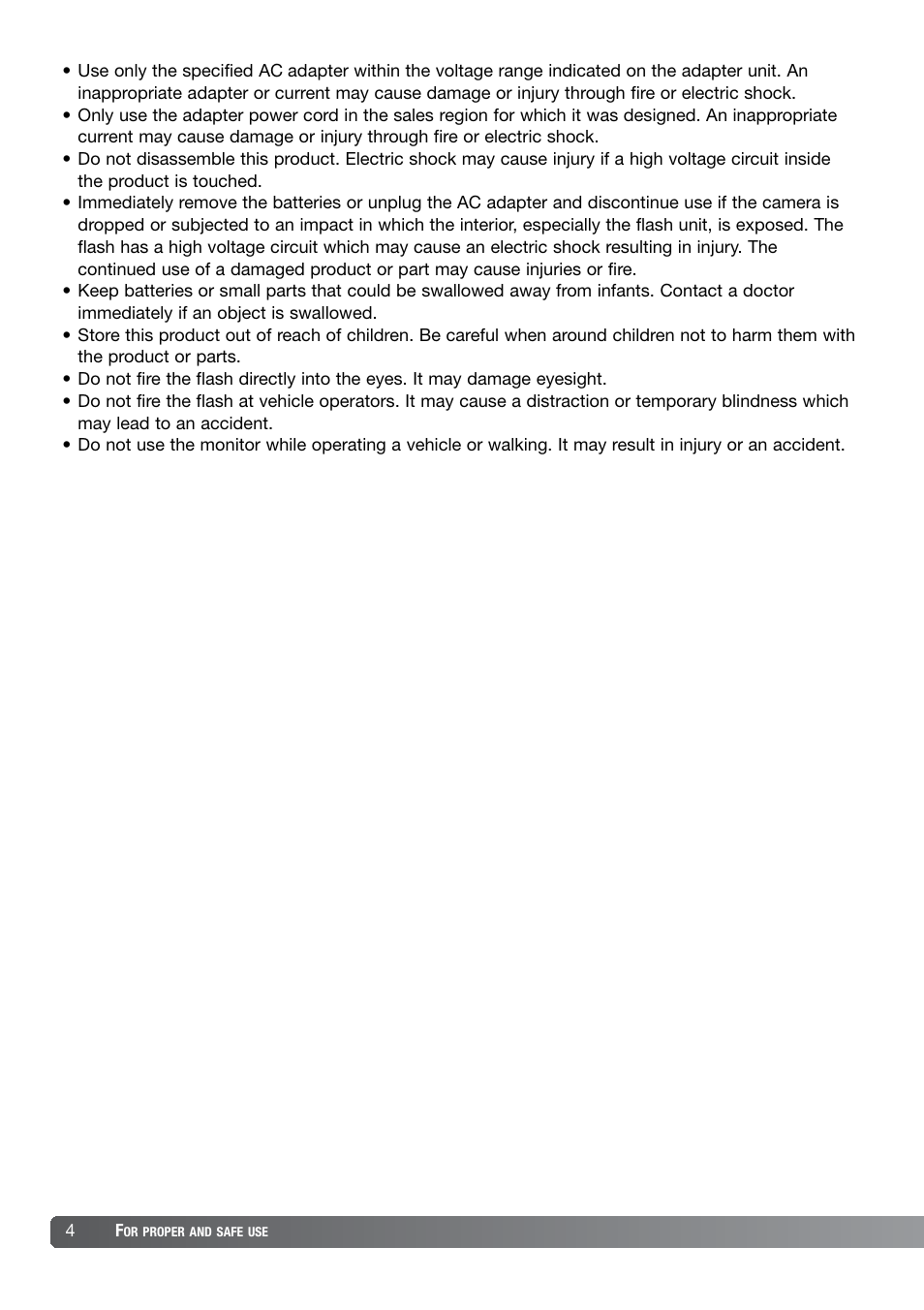 Konica Minolta DiMAGE X21 User Manual | Page 4 / 112
