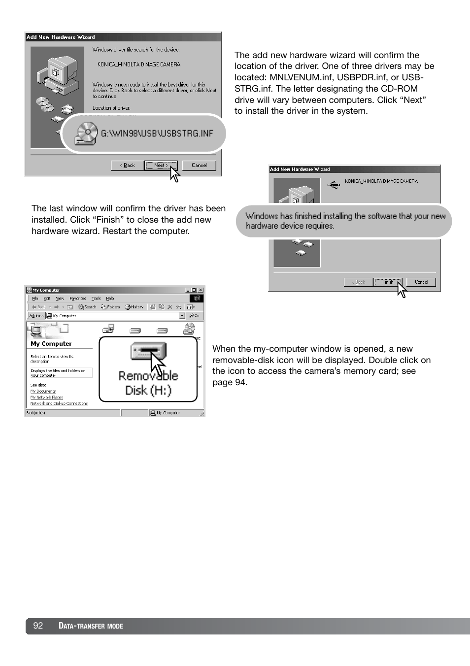 Konica Minolta DiMAGE X21 User Manual | Page 92 / 112
