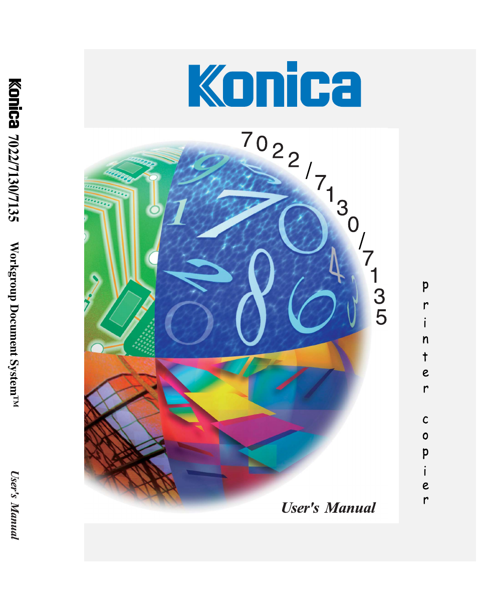 Konica Minolta 7130 User Manual | 294 pages