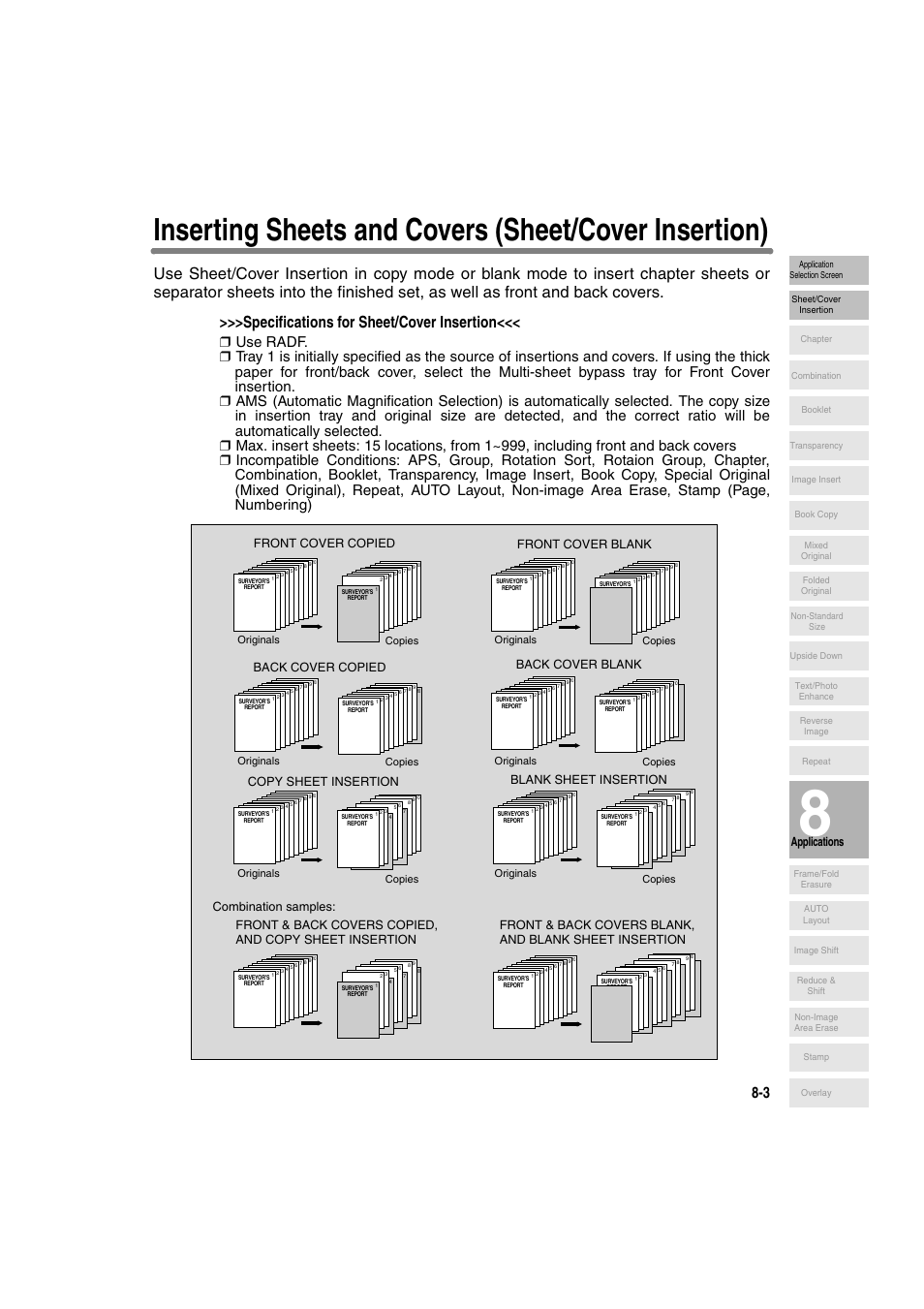 Applications | Konica Minolta 7130 User Manual | Page 141 / 294