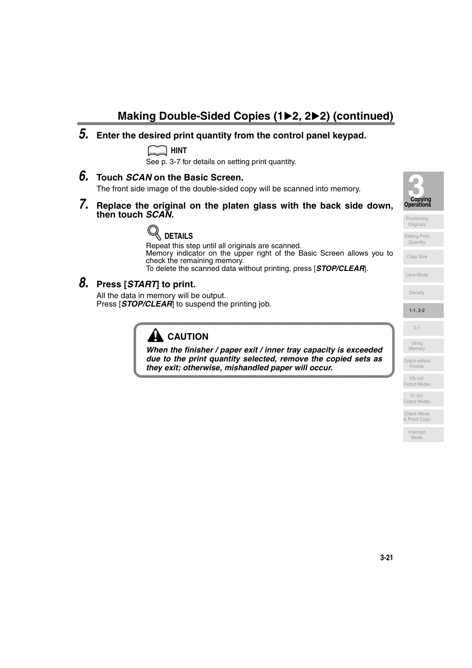 Konica Minolta 7130 User Manual | Page 71 / 294