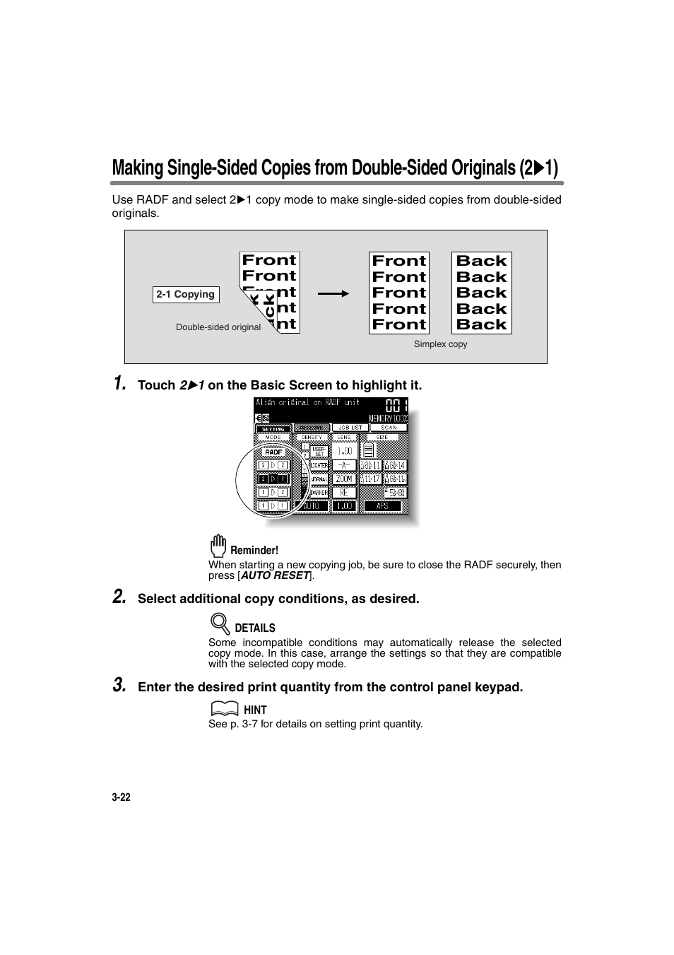 Konica Minolta 7130 User Manual | Page 72 / 294