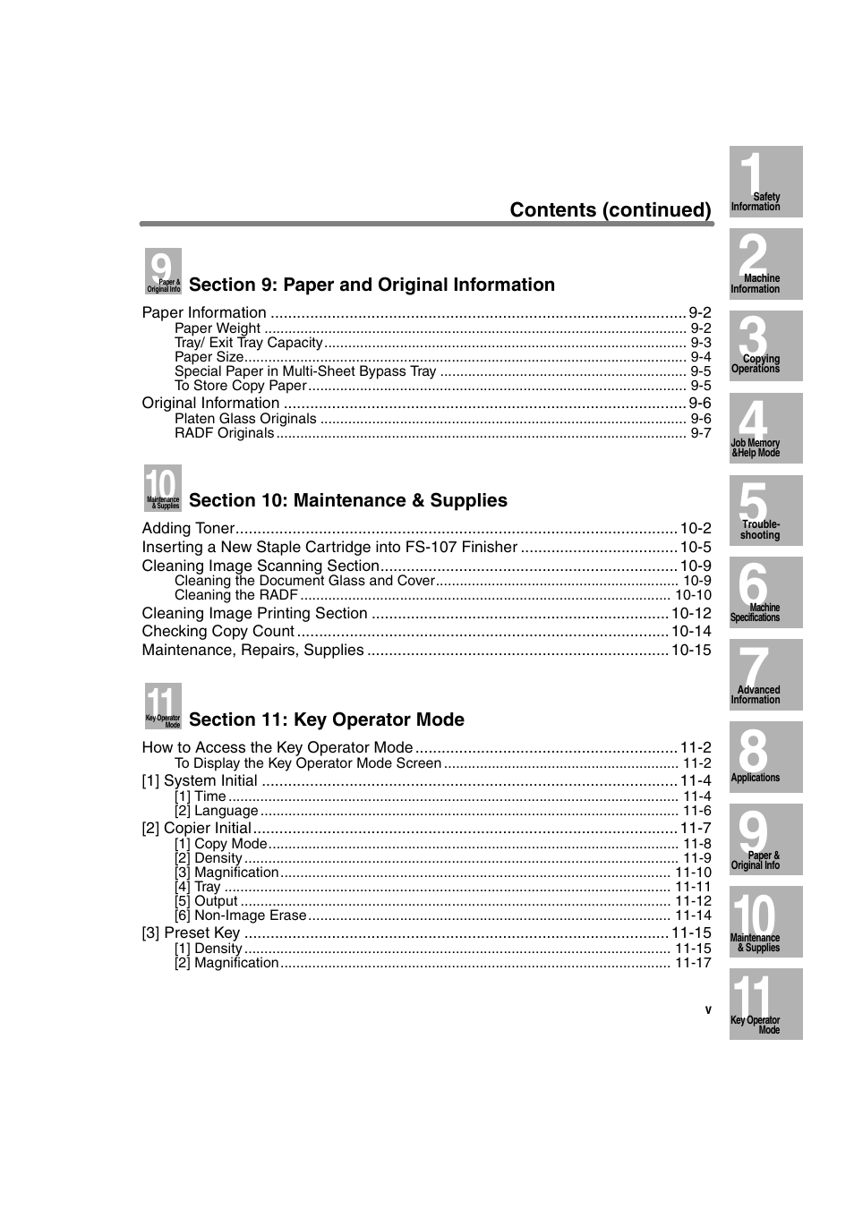 Konica Minolta 7130 User Manual | Page 9 / 294