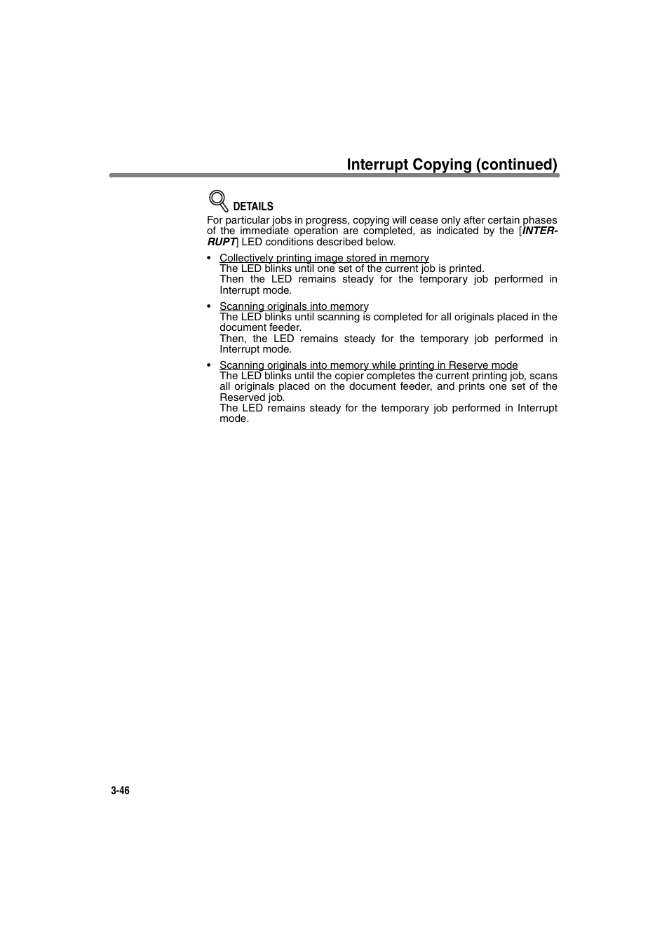 Interrupt copying (continued) | Konica Minolta 7130 User Manual | Page 96 / 294