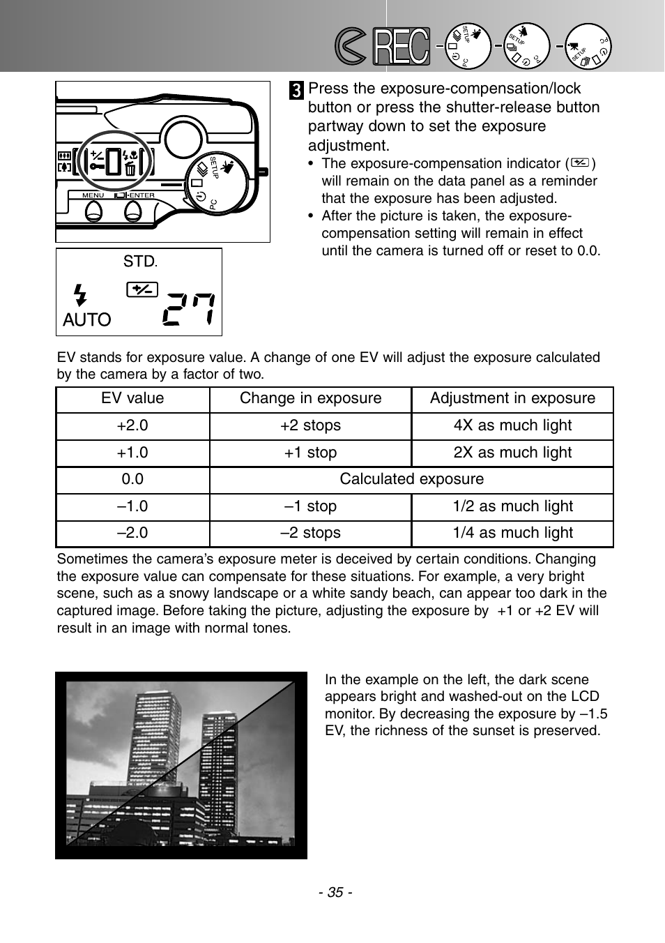 Konica Minolta DiMAGE E201 User Manual | Page 35 / 96