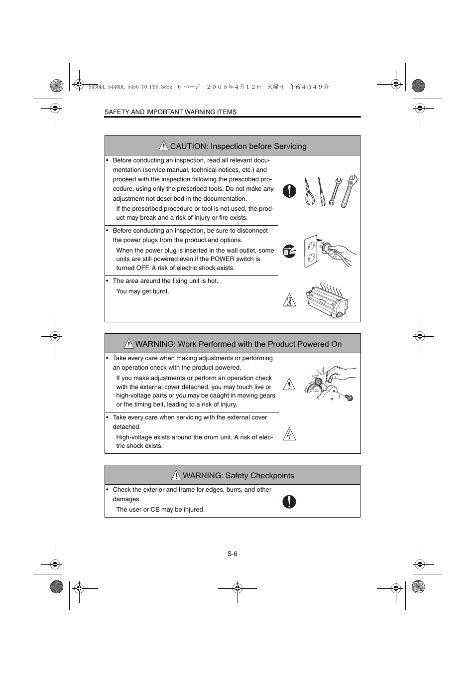 Konica Minolta 5430 DL 5440 DL 5450 User Manual | Page 7 / 193