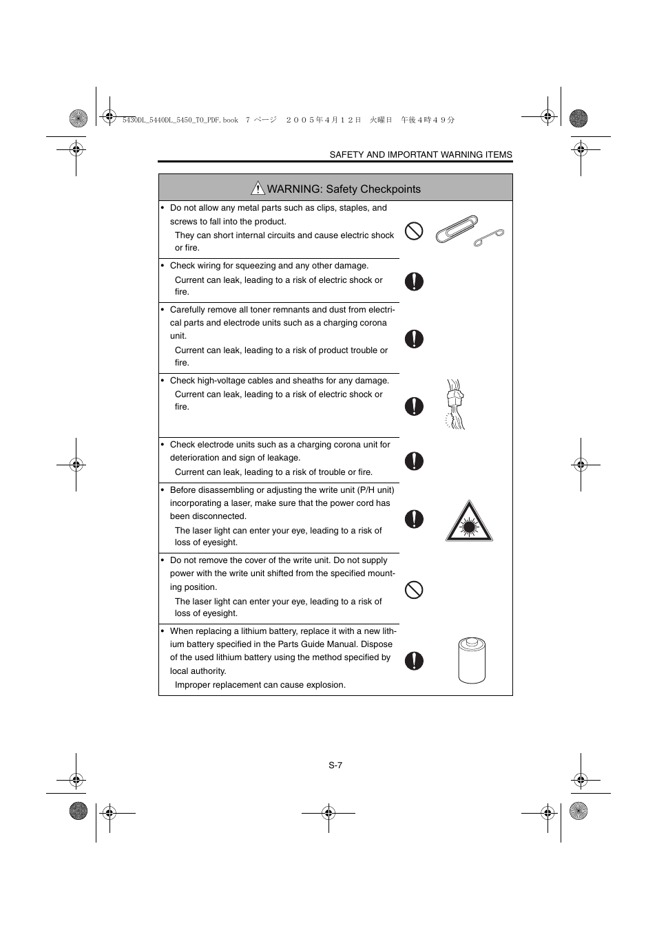 Konica Minolta 5430 DL 5440 DL 5450 User Manual | Page 8 / 193