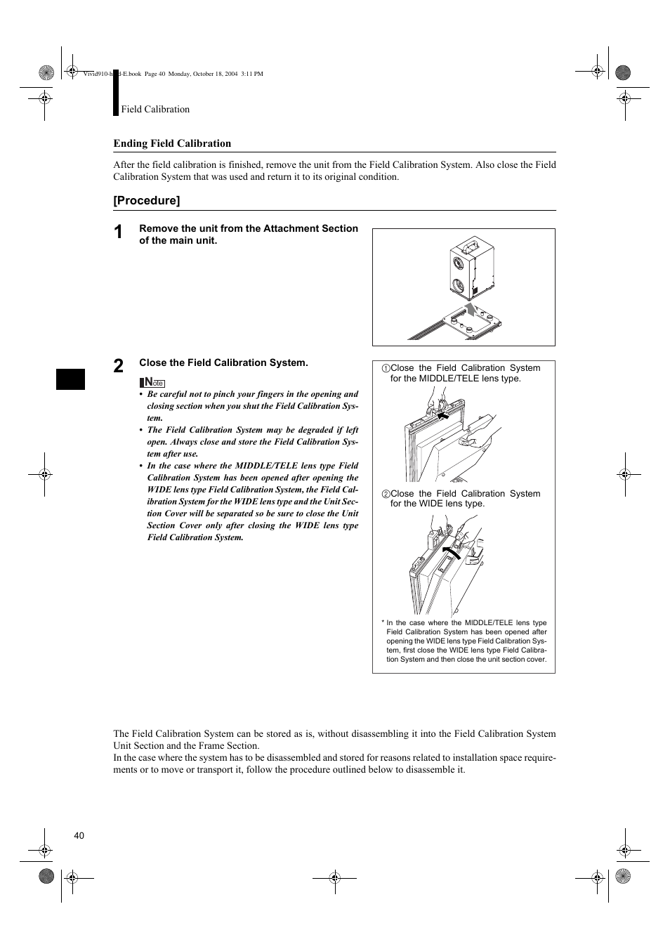 Konica Minolta NON-CONTACT 3D DIGITIZER VIVID 9i User Manual | Page 42 / 56
