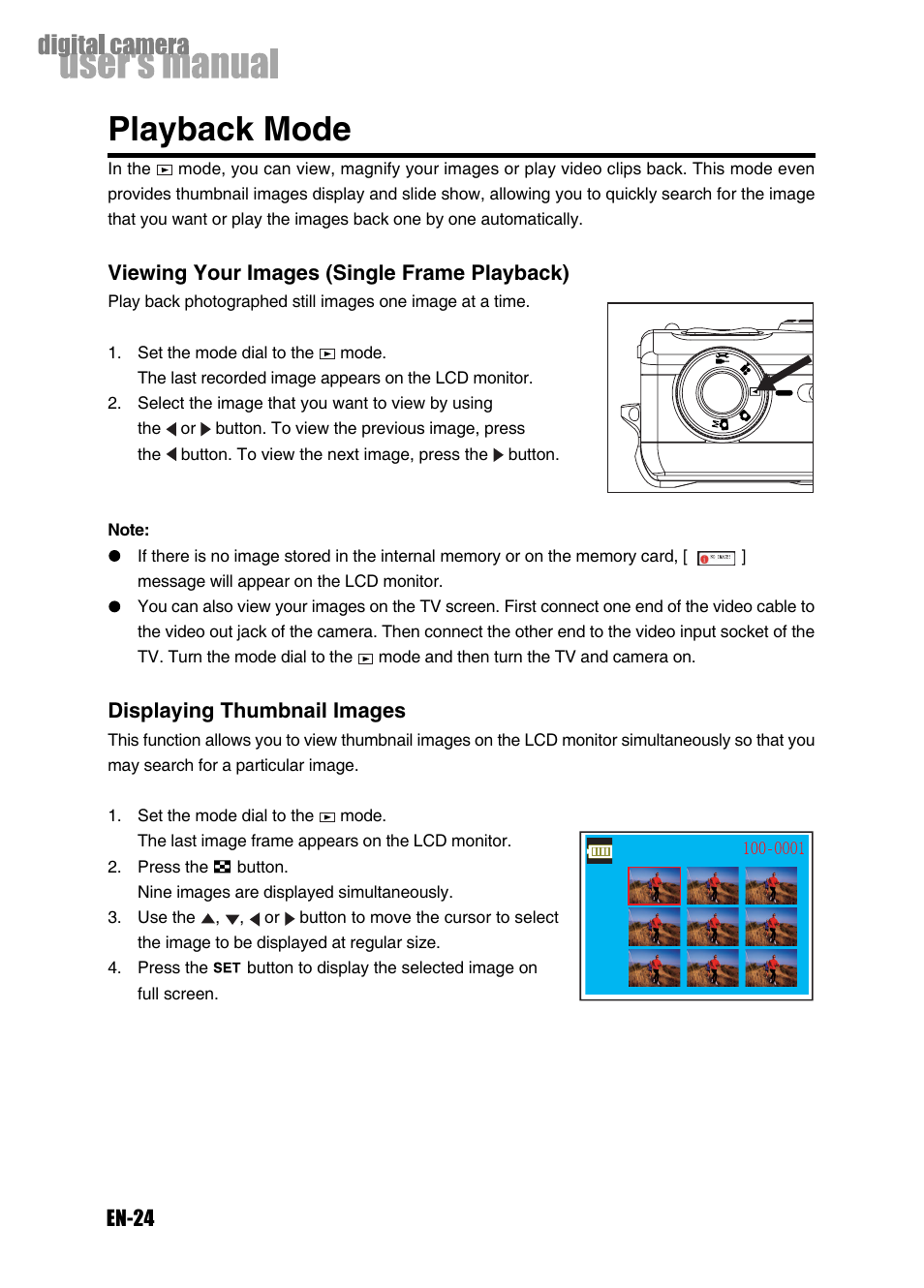 Playback mode | Konica Minolta Magicolor 3300 User Manual | Page 24 / 46