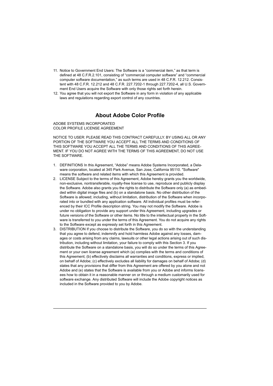 About adobe color profile | Konica Minolta Magicolor 2450 User Manual | Page 4 / 168