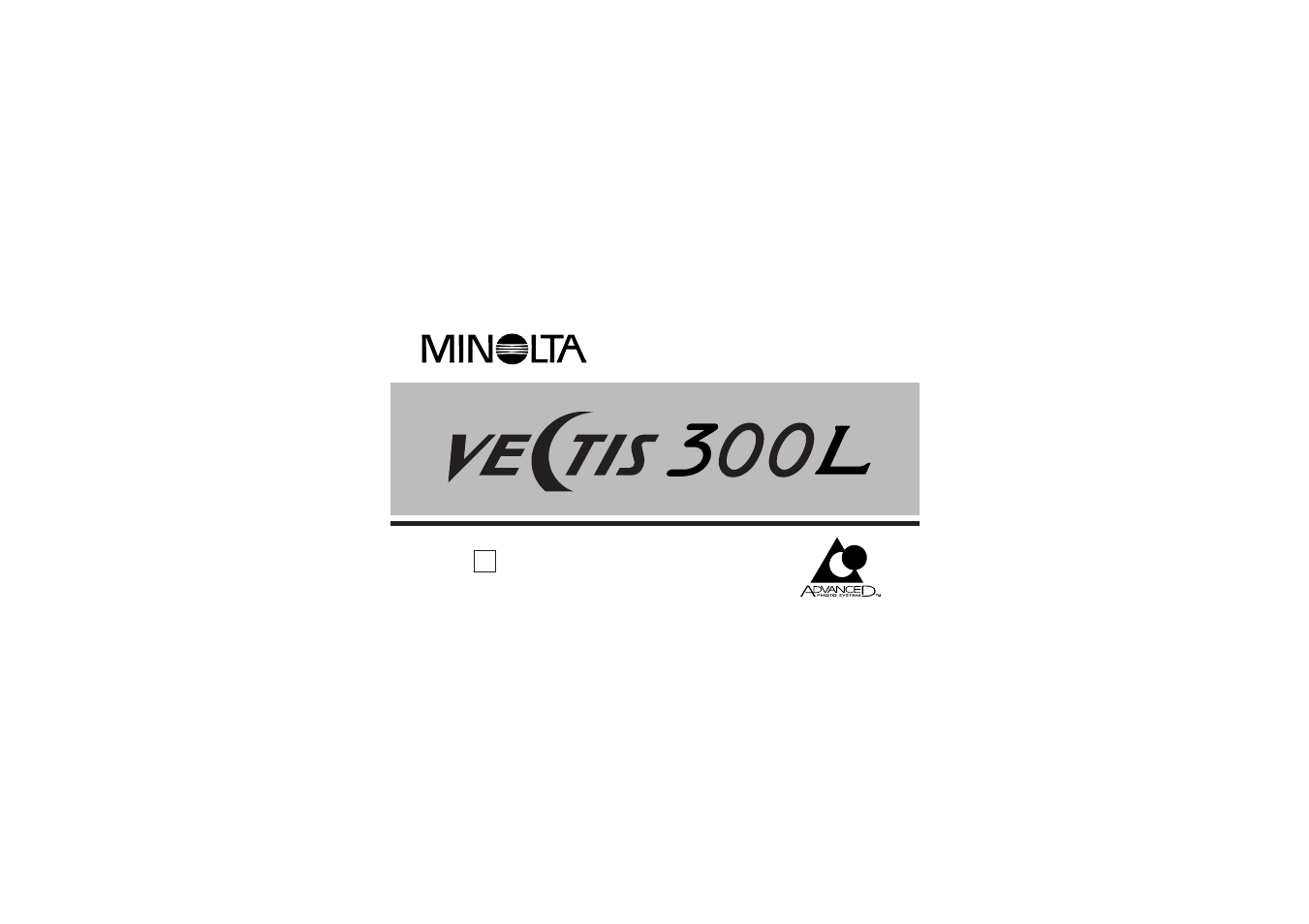 Konica Minolta Vectis 300l User Manual | 41 pages
