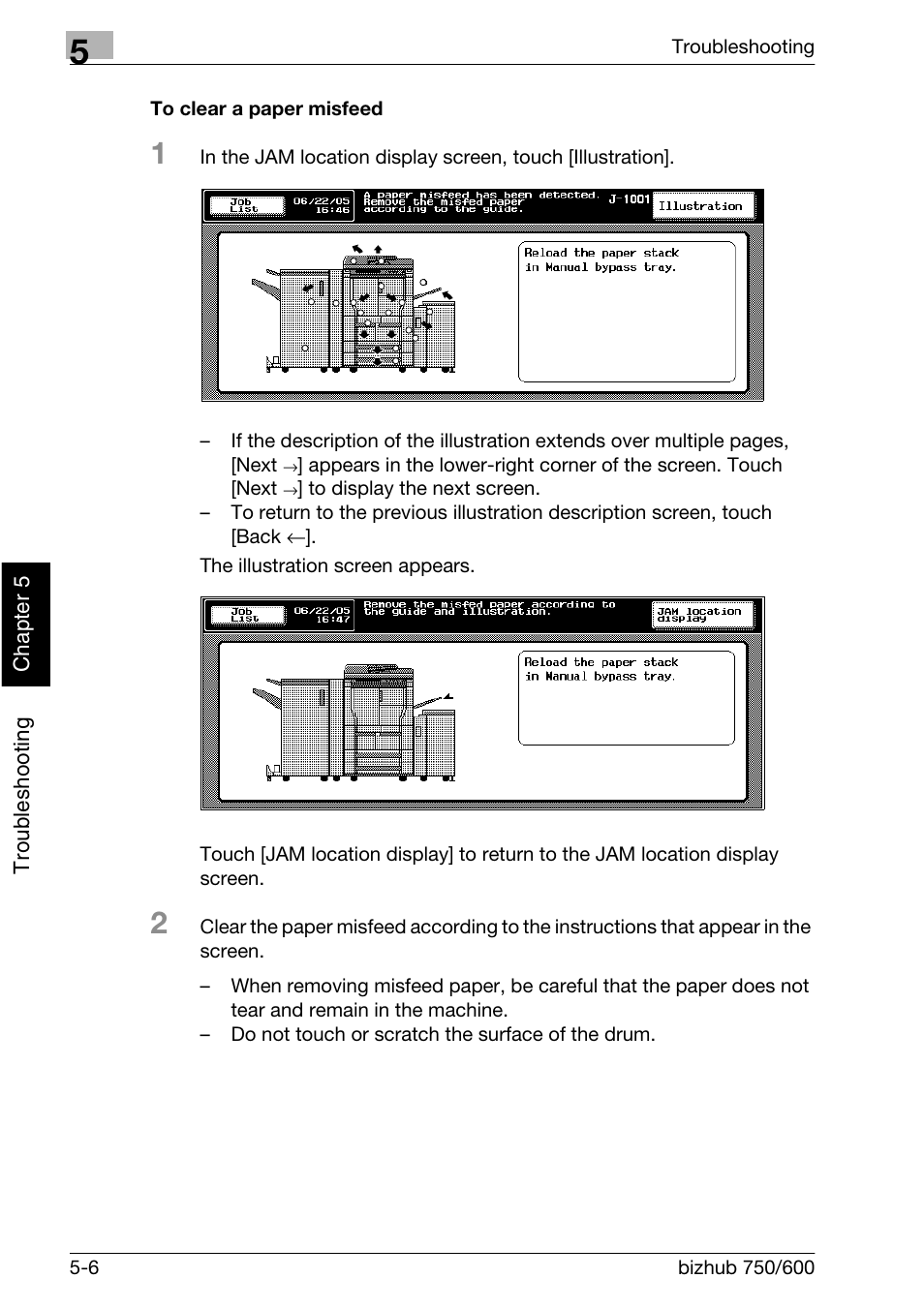 Konica Minolta bizhub 750 User Manual | Page 217 / 526