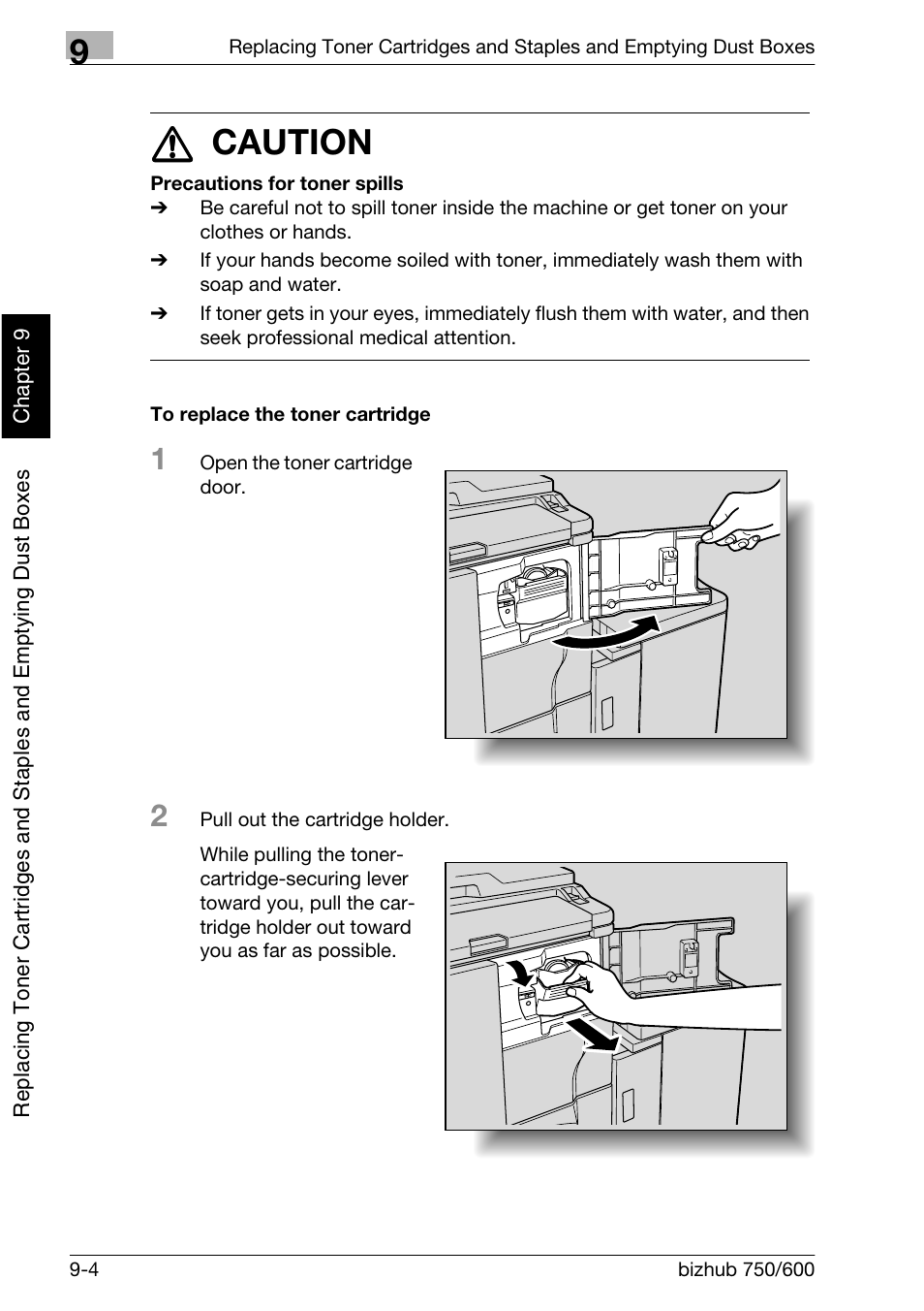 77 caution | Konica Minolta bizhub 750 User Manual | Page 369 / 526