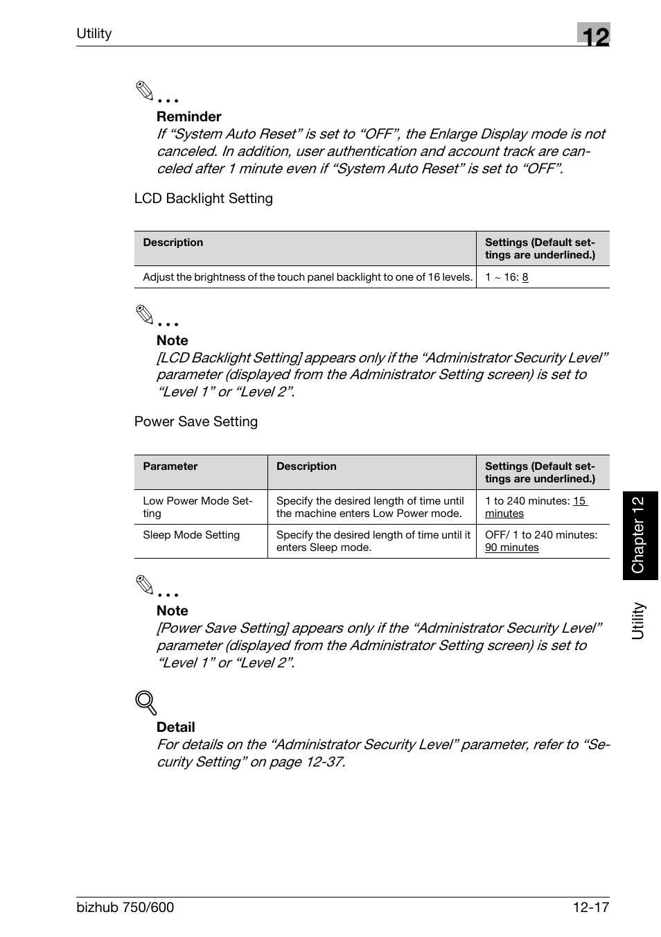 Konica Minolta bizhub 750 User Manual | Page 430 / 526