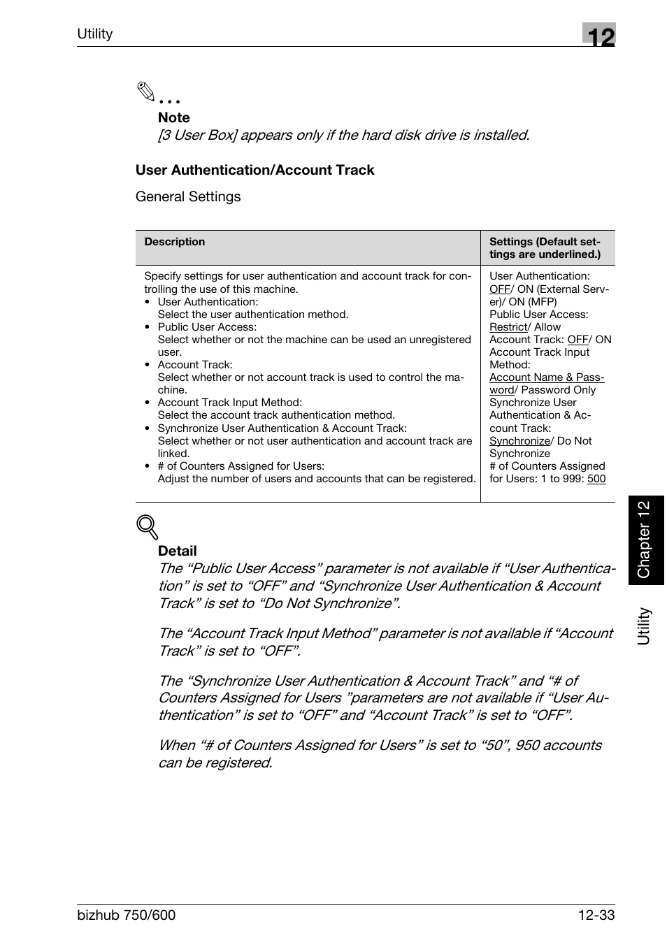 Konica Minolta bizhub 750 User Manual | Page 446 / 526