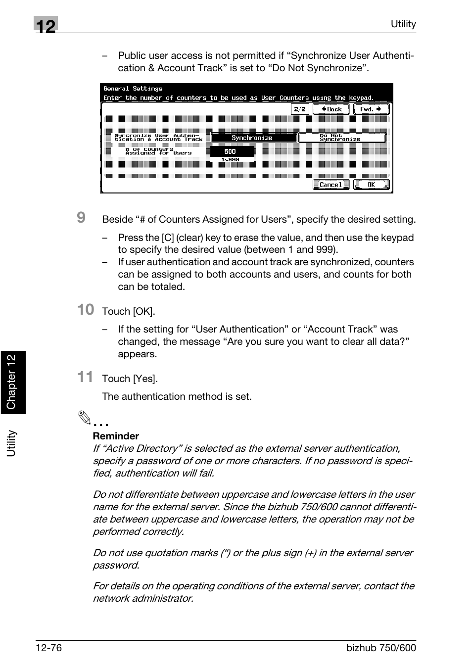 Konica Minolta bizhub 750 User Manual | Page 489 / 526