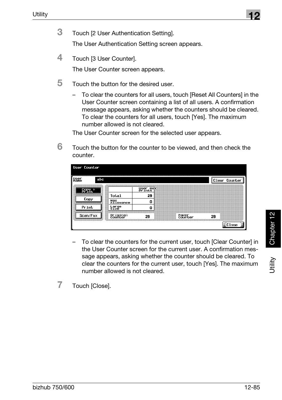 Konica Minolta bizhub 750 User Manual | Page 498 / 526