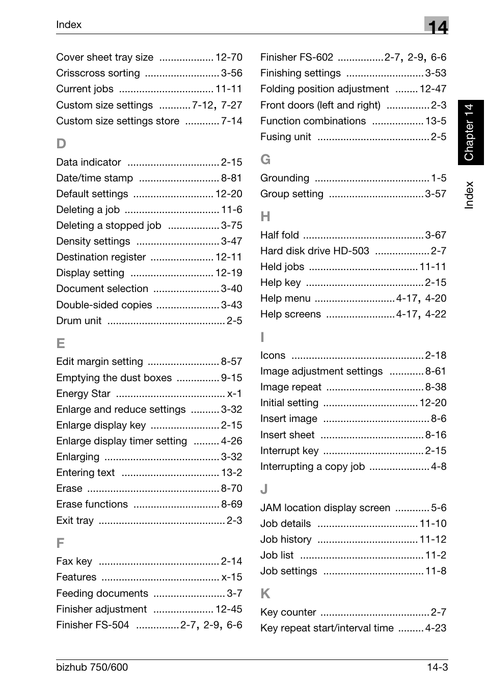 Konica Minolta bizhub 750 User Manual | Page 522 / 526