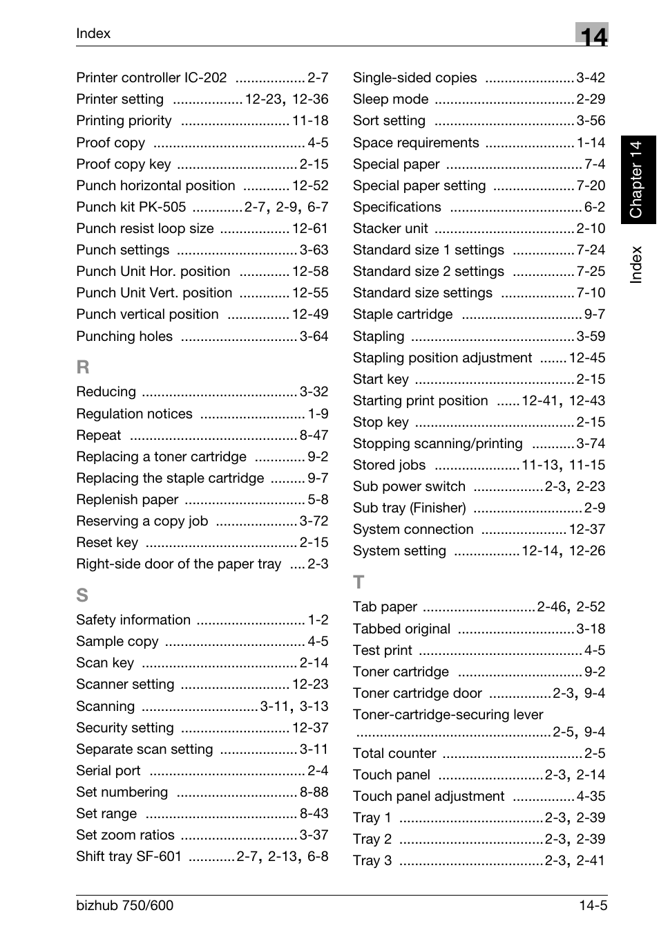 Konica Minolta bizhub 750 User Manual | Page 524 / 526