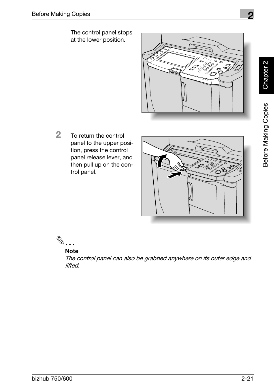 Konica Minolta bizhub 750 User Manual | Page 66 / 526