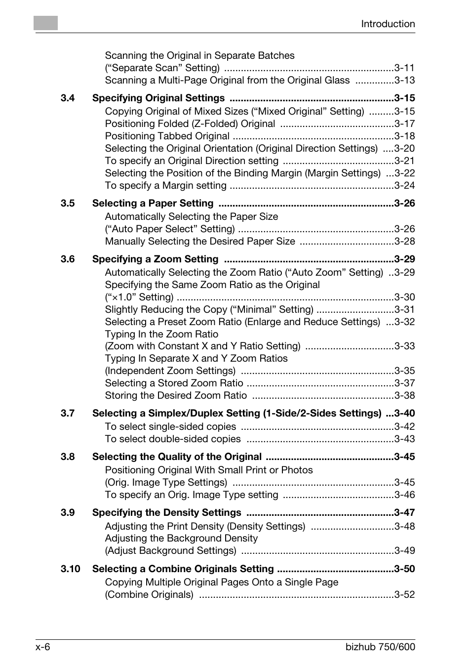 Konica Minolta bizhub 750 User Manual | Page 7 / 526