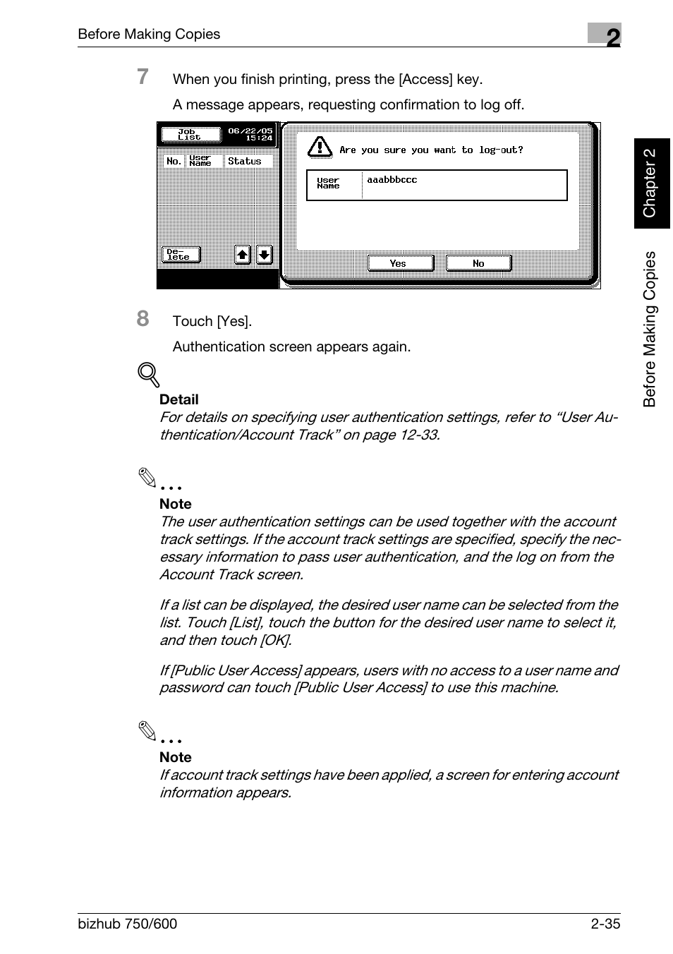 Konica Minolta bizhub 750 User Manual | Page 80 / 526