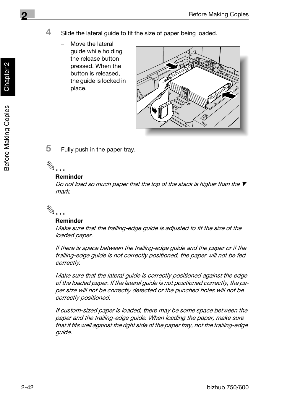 Konica Minolta bizhub 750 User Manual | Page 87 / 526