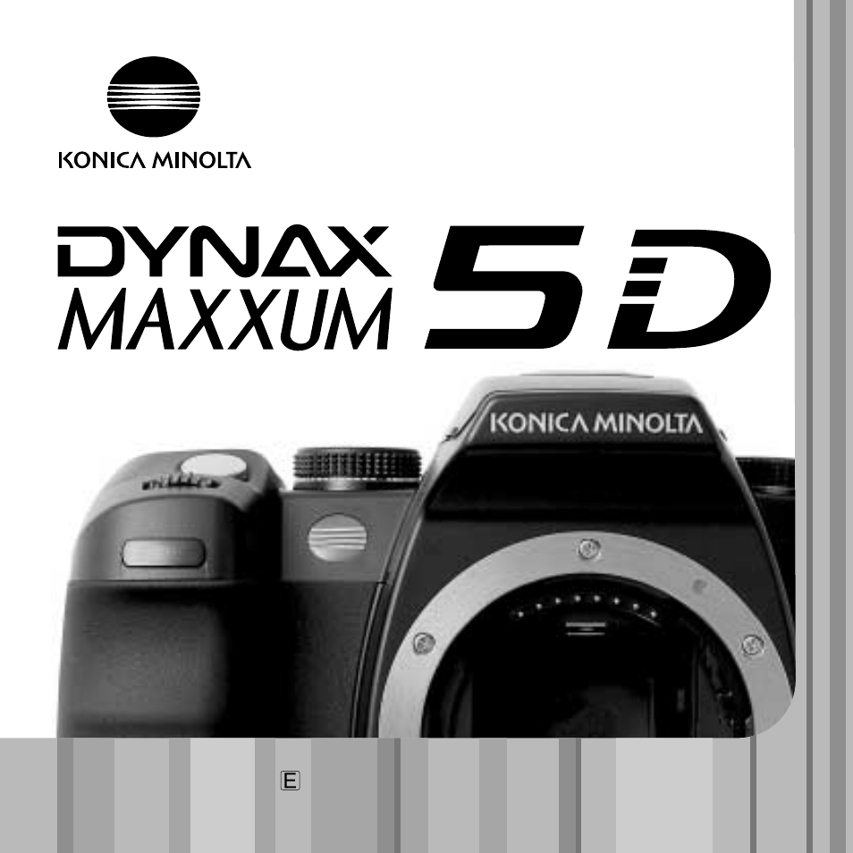 Konica Minolta MAXXUM 5D User Manual | 148 pages