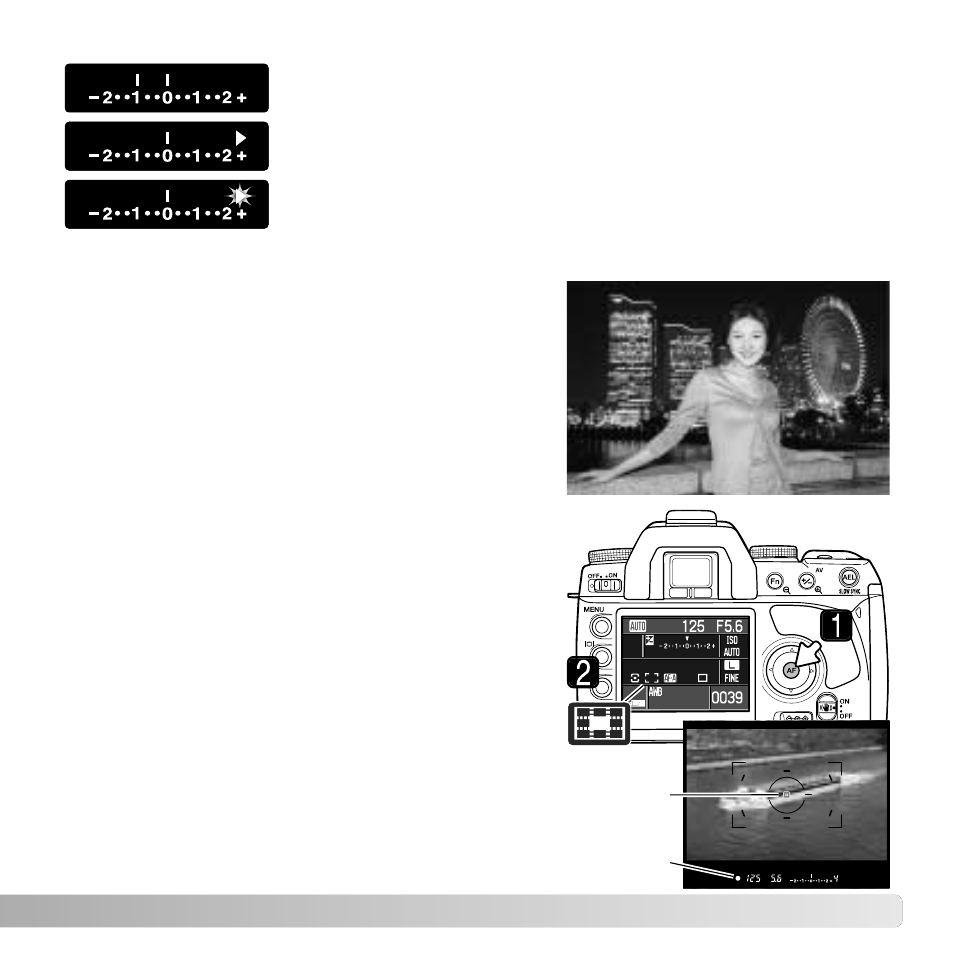 Slow sync, Spot-af button | Konica Minolta MAXXUM 5D User Manual | Page 47 / 148