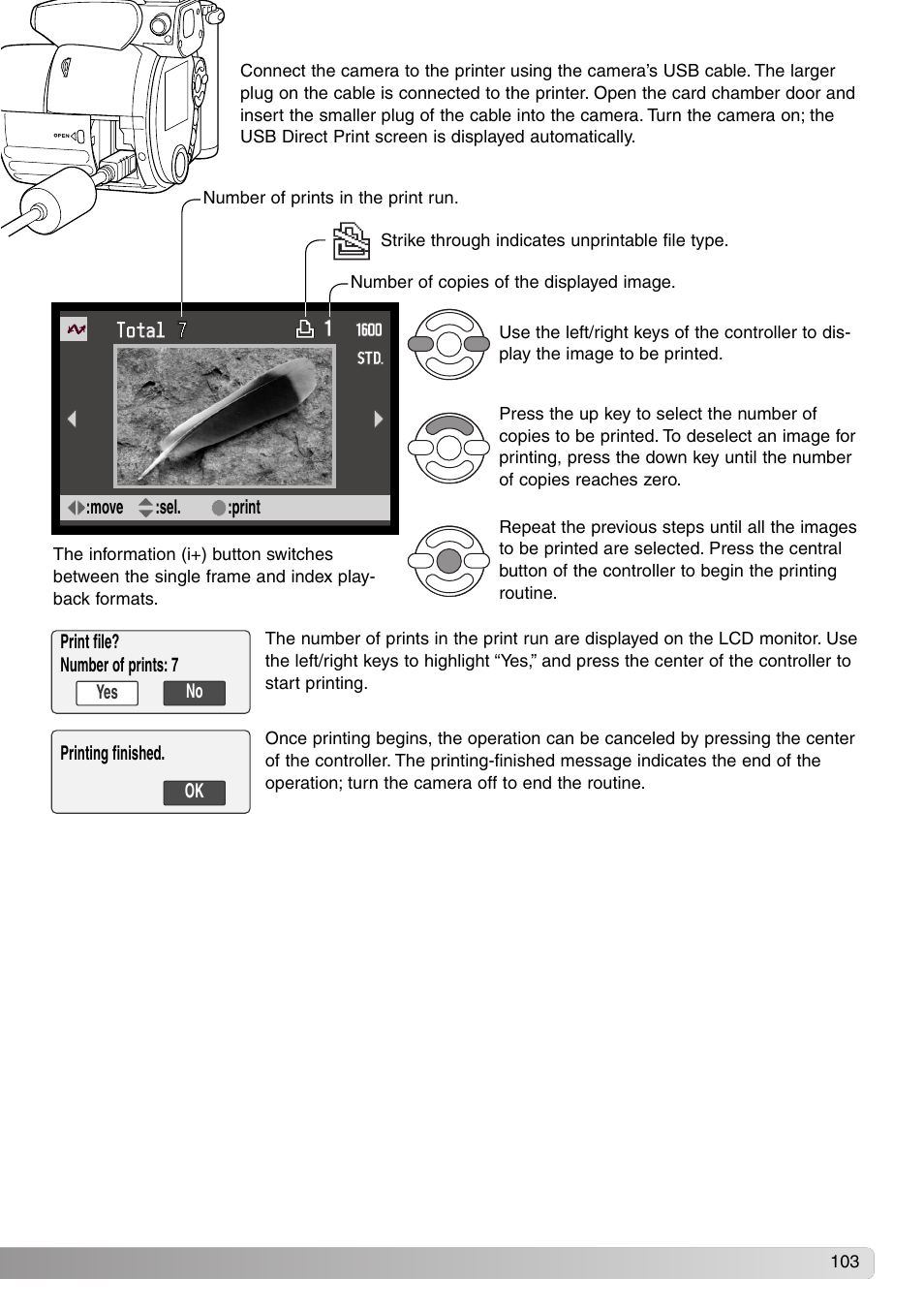 Konica Minolta DiMAGE Z1 User Manual | Page 103 / 116
