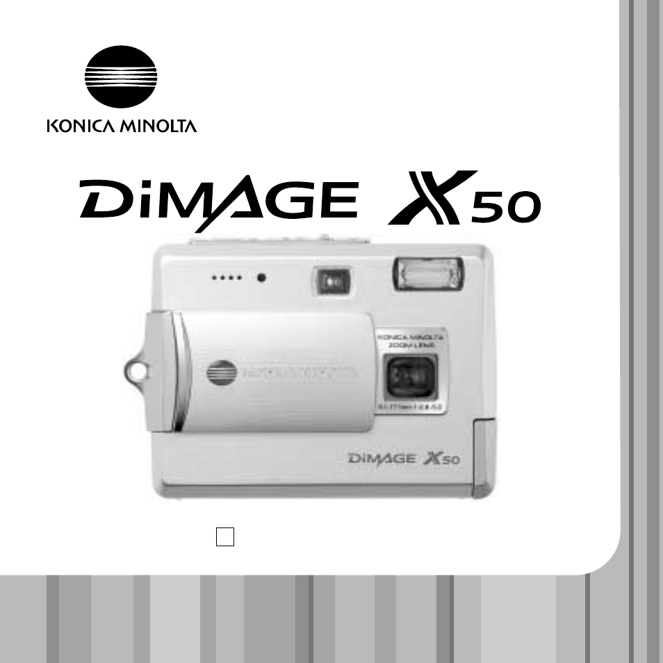 Konica Minolta X50 User Manual | 108 pages