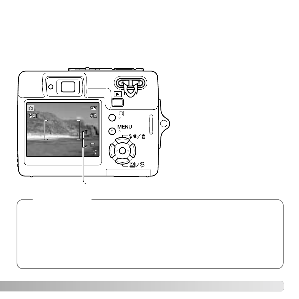 Using the zoom lens, Shooting tips | Konica Minolta X50 User Manual | Page 23 / 108