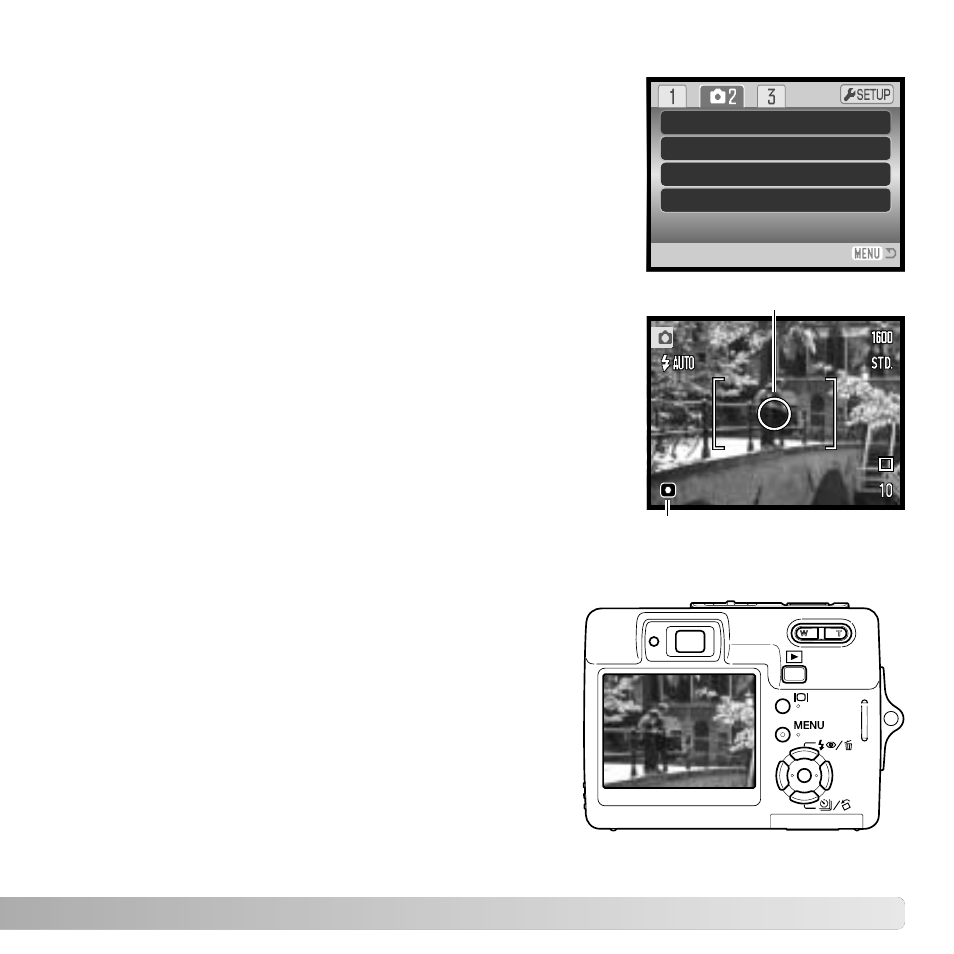 Metering modes, Instant playback | Konica Minolta X50 User Manual | Page 47 / 108