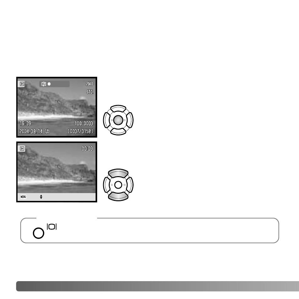 Playback - advanced operation | Konica Minolta X50 User Manual | Page 54 / 108