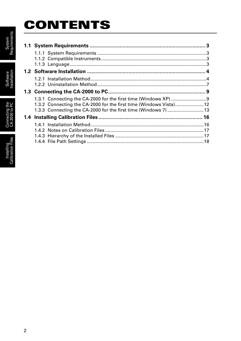 Konica Minolta Data Management Software CA-S20W User Manual | Page 4 / 22