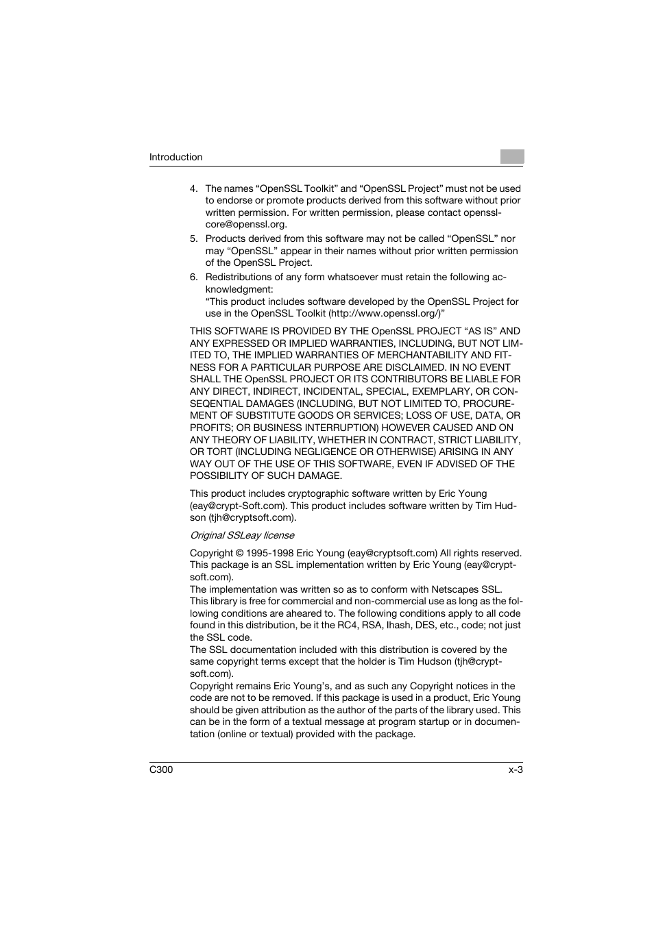Konica Minolta bizhub C300 User Manual | Page 4 / 198